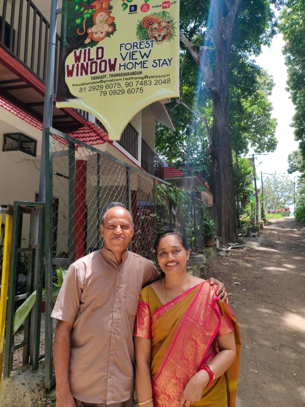Wild Window - Forest View Homestay Thekkady Exterior photo